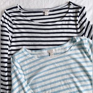 J crew striped t-shirts pack